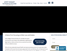 Tablet Screenshot of leveyandwagley.com